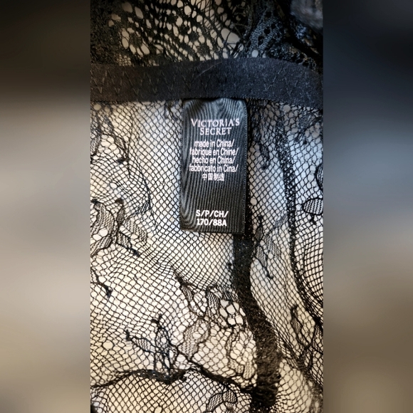 NWOT Victoria Secret Black Lace Teddy - Picture 4 of 7